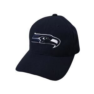 Vintage Reebok NFL On Field Team Apparel Seattle Seahawks Wool Hat Y2K Sports